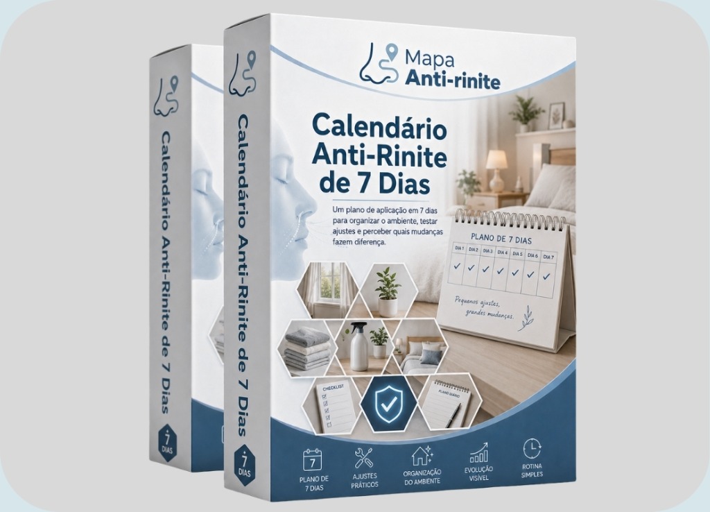 Calendário Anti-Rinite de 7 Dias